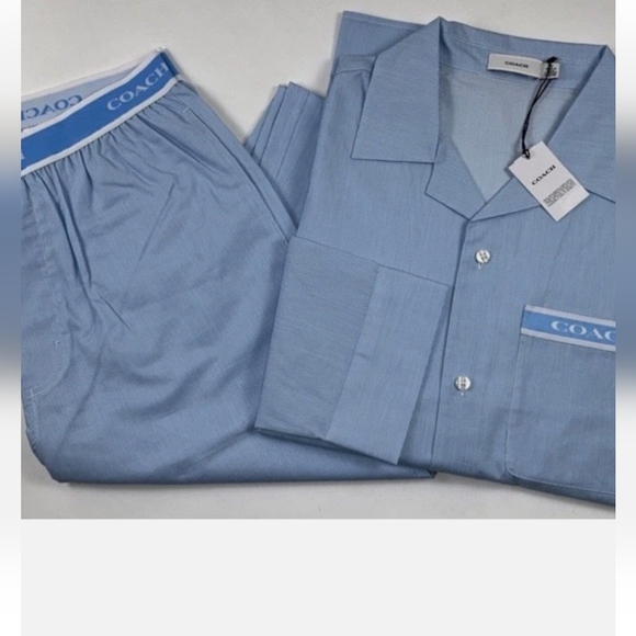 Coach Authentic Unisex Pajama Set. Still In Package. New With Tags. SzL - Picture 1 of 3